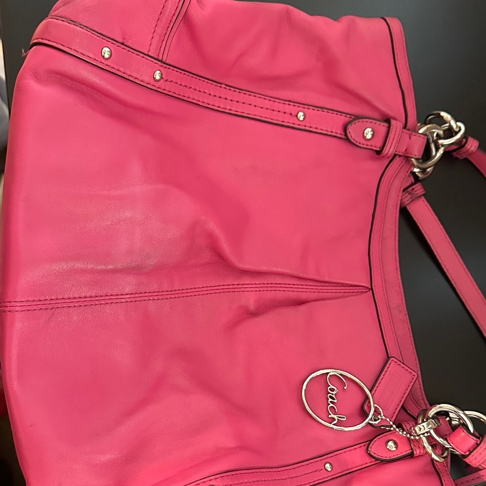 Coach Pink Shoulder Bag
